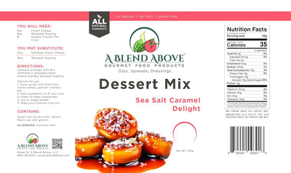 A Blend Above Banana Cream No-Bake Dessert Mix, 3 Pack, No-Bake Cheesecake, Fruit Dip, Dessert Mix, Bagel Topping, Frosting, Cheesecake Filling, Quick and Easy to Make, Makes 16 Ounces, Cream Cheese,