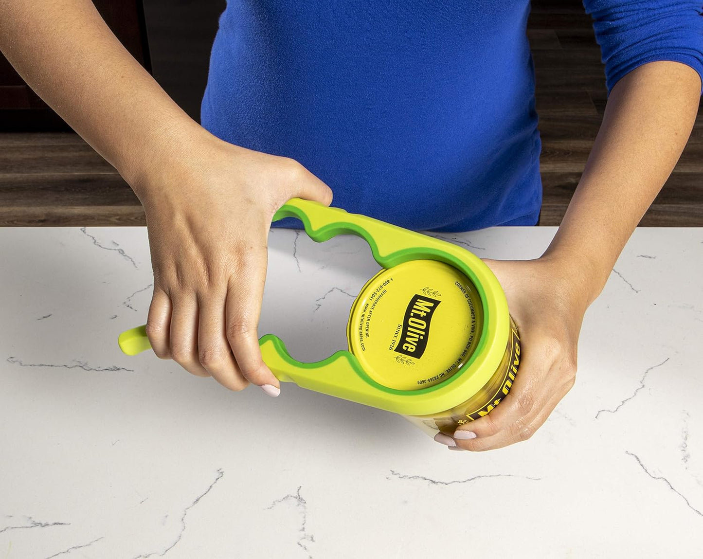 Evriholder Easi-Twist 1pk, Easy Grip Jar Opener, Pack of 1, Colors May Vary