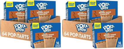 Pop-Tarts Toaster Pastries, Breakfast Foods, Kids Snacks, Value Pack, Frosted S'mores (64 Pop-Tarts)