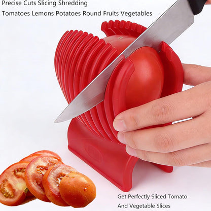 Tomato Slicer, Tomato Cutter with Tomato Corer for Home use, Tomato Dicer, Kitchen Slicer, Slicing Tool, Easy Slicer for Sharp Vegetable