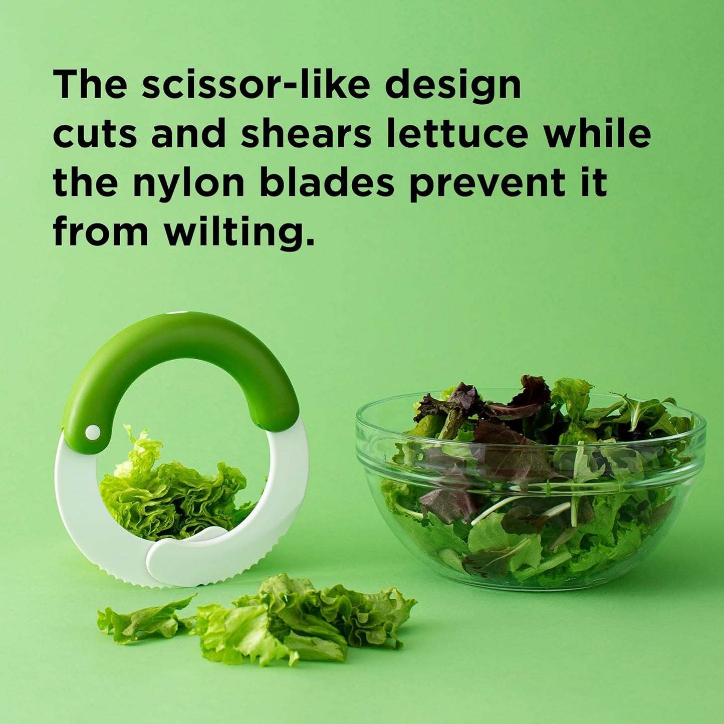 Chef'n 104-259-120 SaladShears Nylon Lettuce Chopper - White