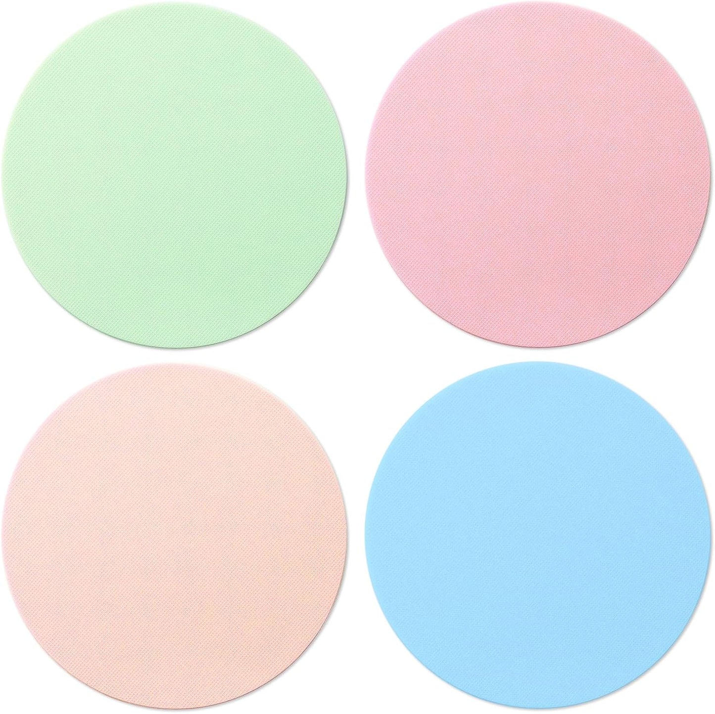4PCS Jar Opener for Seniors with Arthritis - Rubber Gripper Pads, Bottle & Can Opener, Kitchen Gadgets (Light Blue + Green)