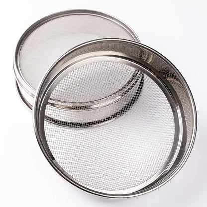 φ20×4.5cm 40 Mesh 304 Stainless Lab Sieves Economy Test Sieve 304 Stainless Steel Wire Cloth（0.45mm） - Colors A