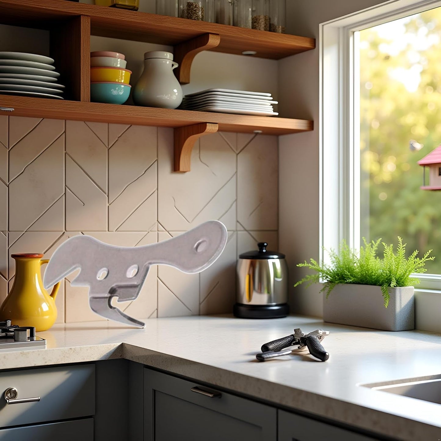 Silver One Size Stainless Steel Can Opener Manual Can Opener Multifunctional Kitchen Accessories, Manual Can Openers