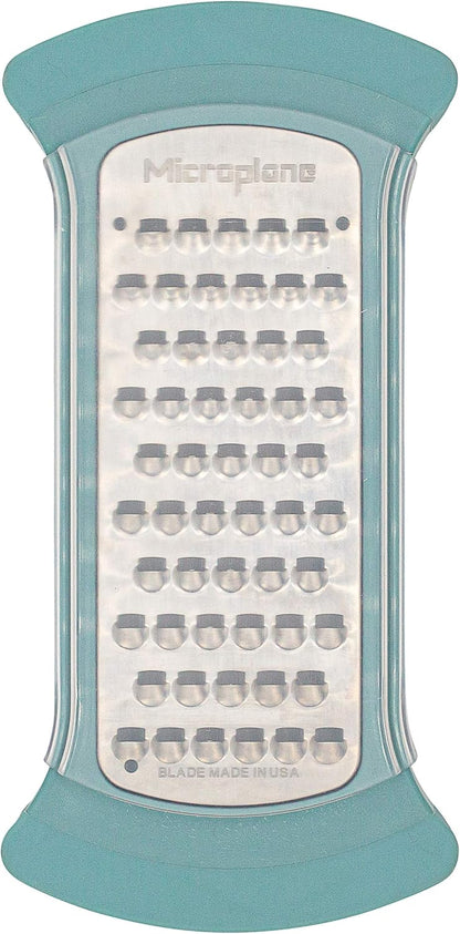 Microplane Mixing Bowl Grater - Extra Coarse Grater for Cauliflower Rice - Purist Blue