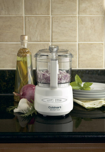 Cuisinart Mini Prep Plus Food Processor, 4 Cup, Brushed Stainless (Shiny)