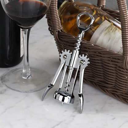 New Star Foodservice 48209 Zinc Alloy Wing Corkscrew, 7-Inch