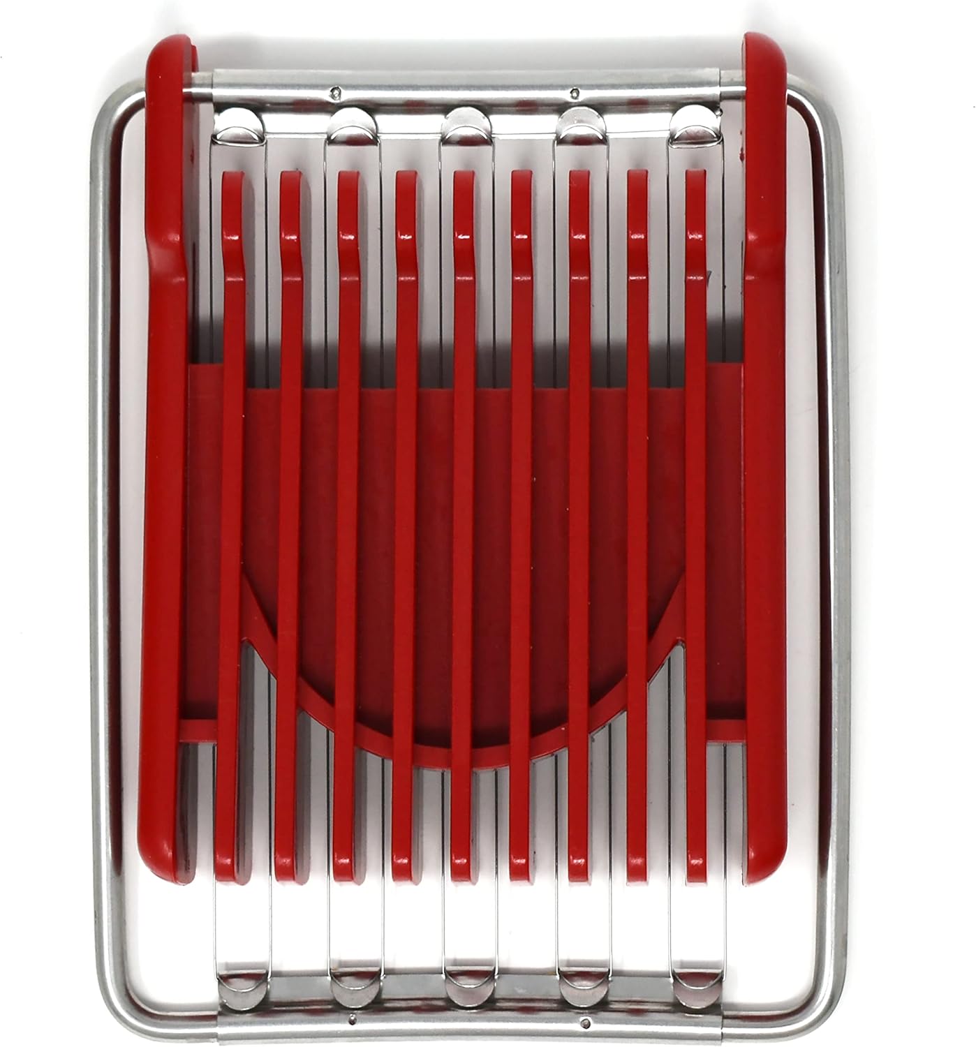 Norpro Dual Sided Flip N'Slice Slicer, Red, 4.25" x 3.25" x .88"