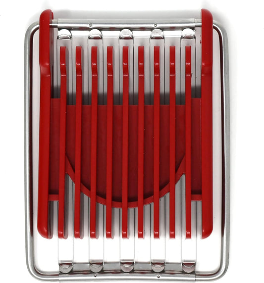 Norpro Dual Sided Flip N'Slice Slicer, Red, 4.25" x 3.25" x .88"