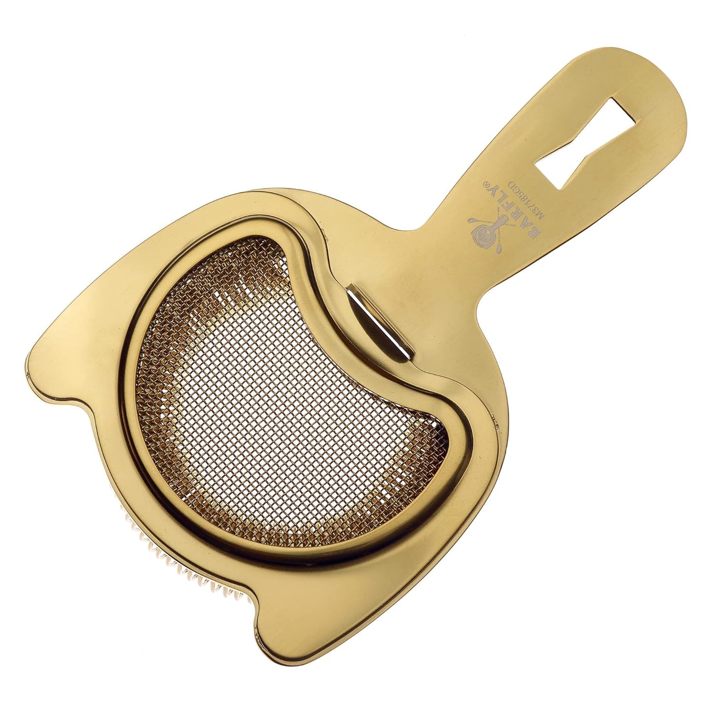 Barfly Fine Mesh Spring Strainer, Black