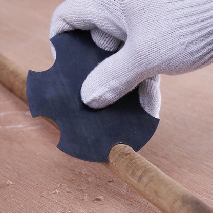 New Cabinet Scraper Cards and Cabinet Scraper Burnisher with 12 Piece Multi-Shaped Scraper Set Suitable for Various Small space and Small-Sized Tasks(HTCSCS13)