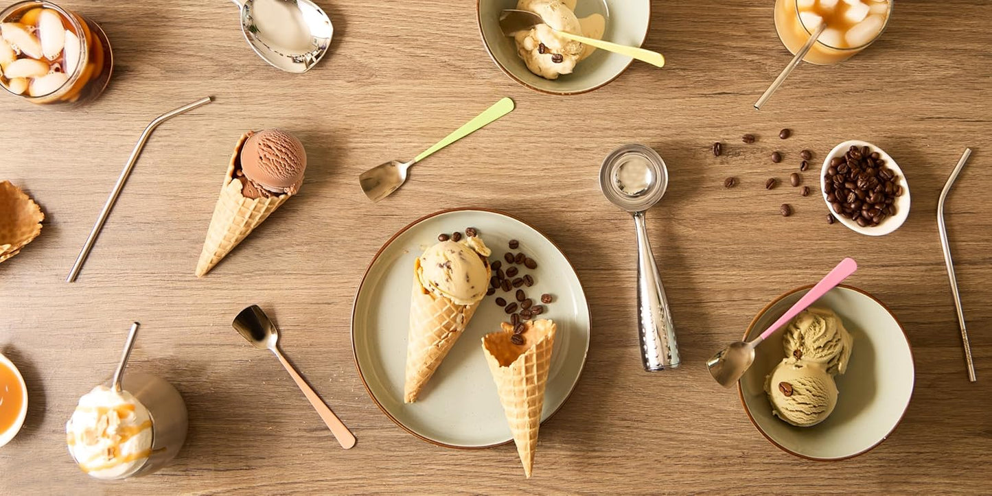 RSVP International Ice Cream Tool Collection, Dishwasher Safe, Large Handle, Scoop