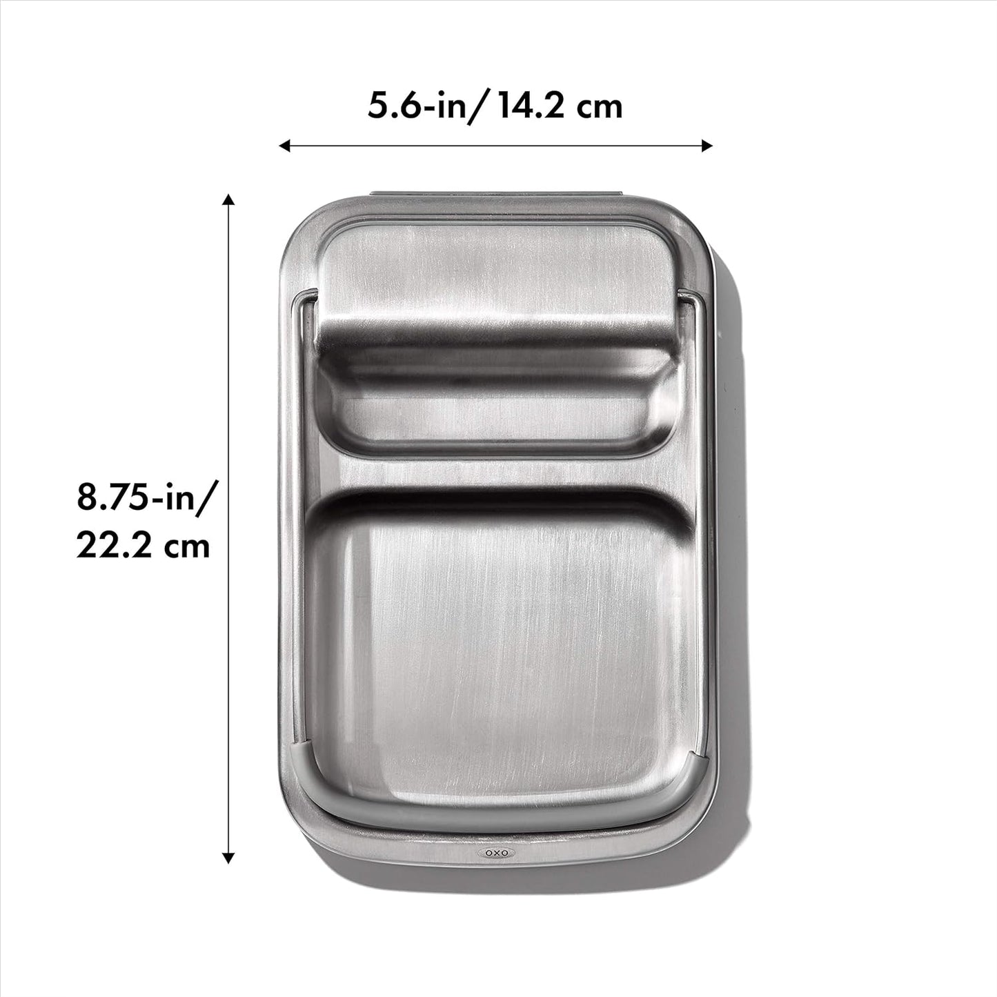 OXO Good Grips Stainless Steel Spoon Rest with Lid Holder