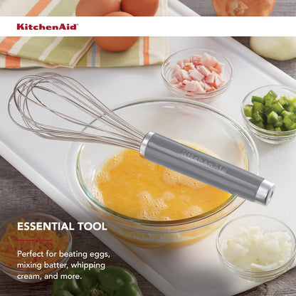 KitchenAid Classic Utility Whisk, 10.5 Inch, Black