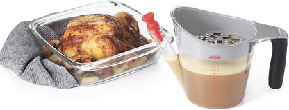 OXO Good Grips 2-Cup Fat Separator - Clear/White/Black