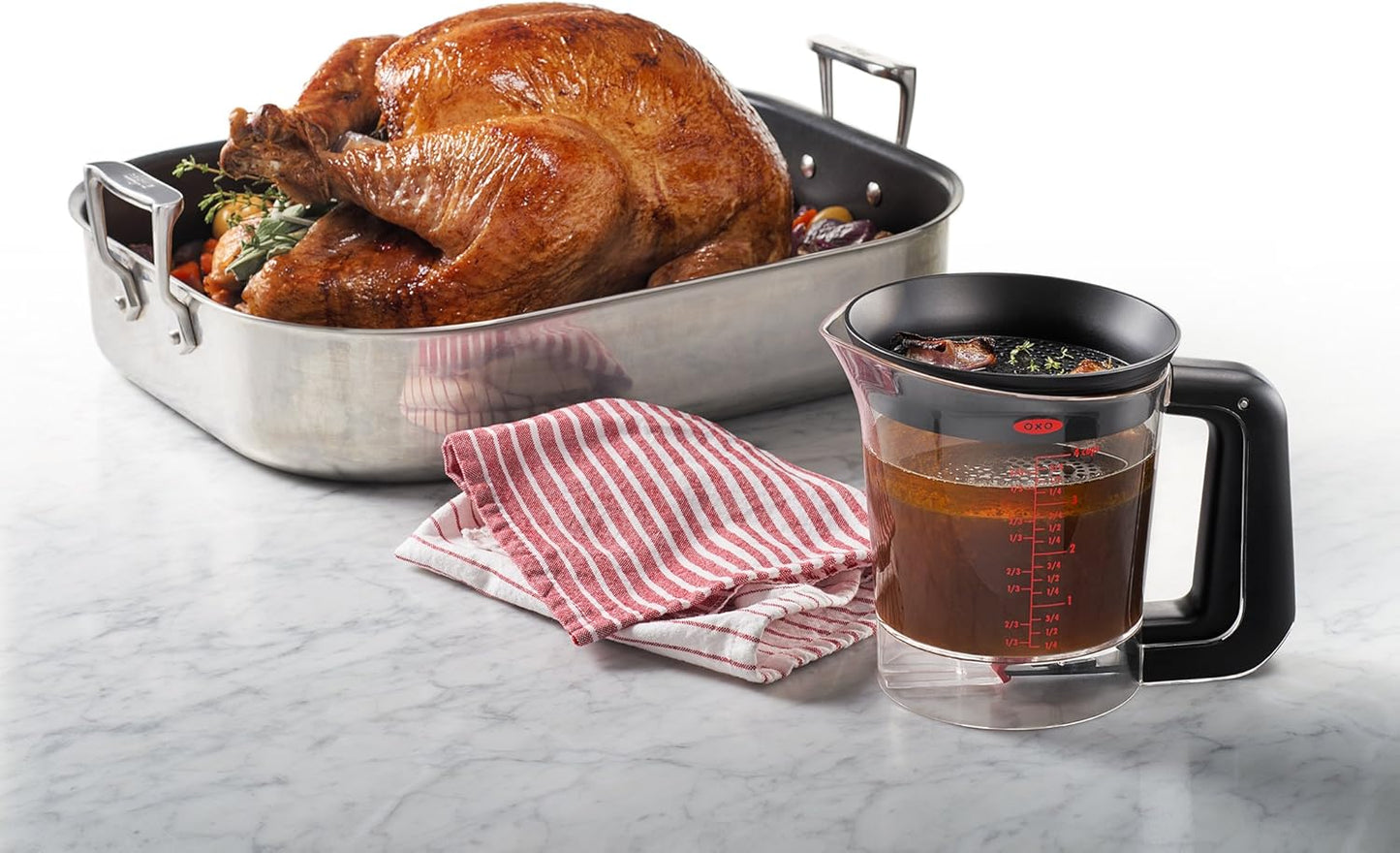 OXO Good Grips Good Gravy 4-Cup Fat Separator