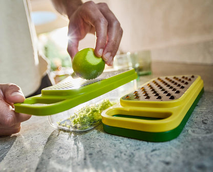 Joseph Joseph Multi-Prep Mini, 3-in-1 Compact space saving Vegetable Chopper & Dicer, Egg Slicer, 3 Stainless Steel Wire cutters