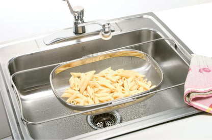 Norpro Stainless Steel Over-Sink Strainer