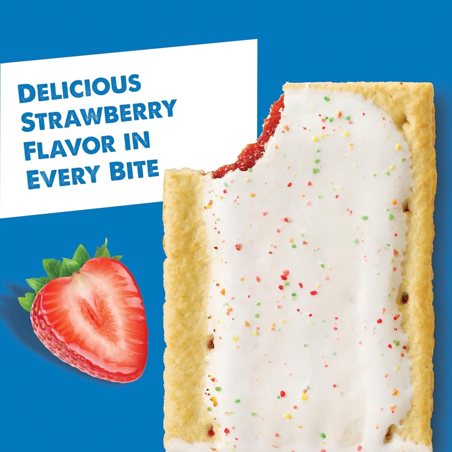 Pop-Tarts Toaster Pastries, Breakfast Foods, Kids Snacks, Value Pack, Frosted S'mores (64 Pop-Tarts)