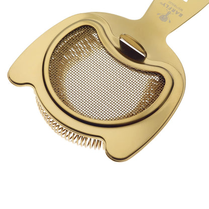 Barfly Fine Mesh Spring Strainer, Black