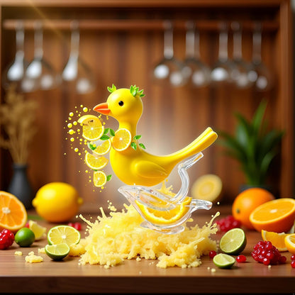 2 Pack Bird shape Lemon Squeezer, Lemon Juicer Acrylic Manual Juice Lime Squeezer Bird Shape Hand Juicer for Orange Lemon Lime Pomegranate
