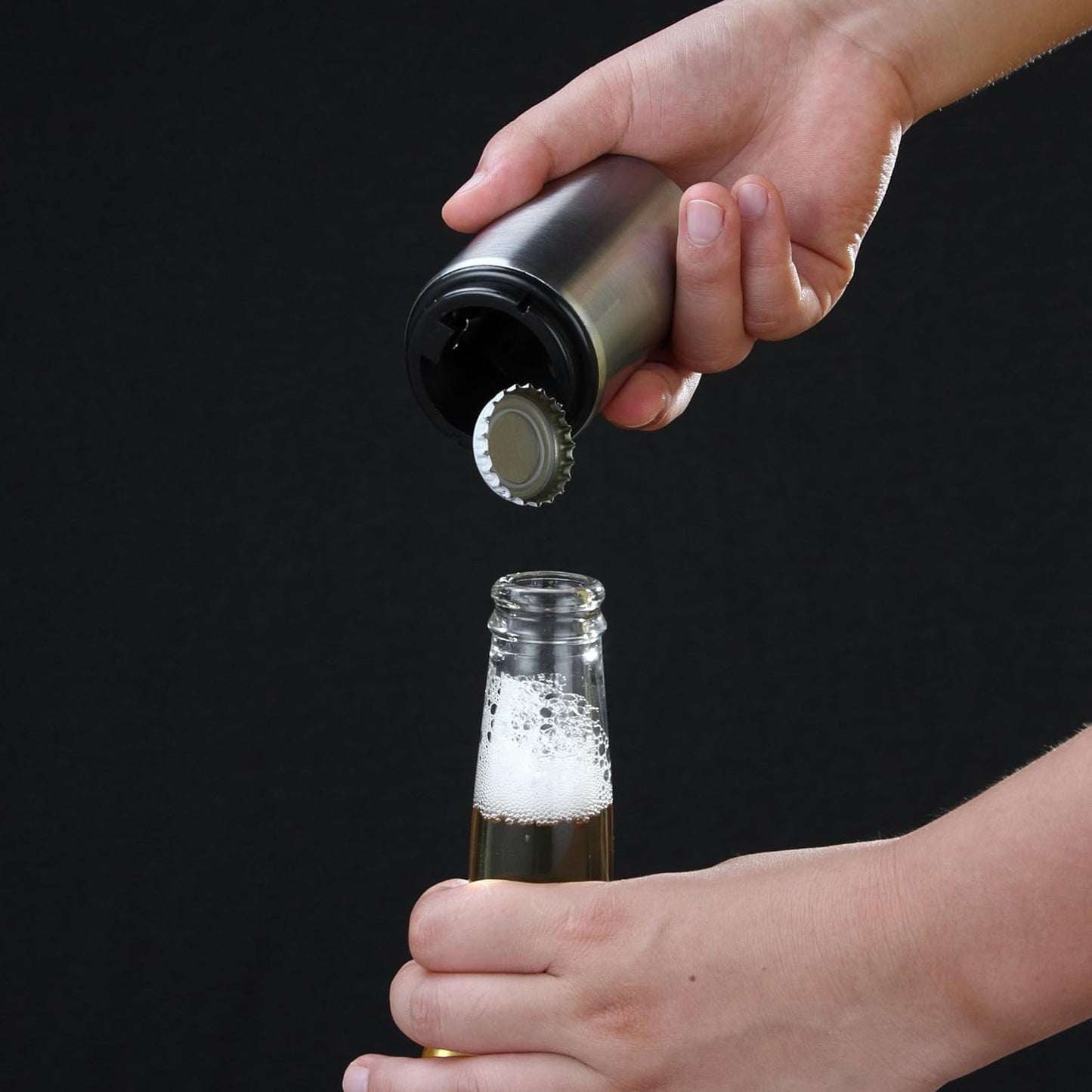 Automatic Bottle Opener, No Cap Can Escape