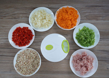 Vinipiak Manual Food Chopper for Vegetable Fruits Nuts Onions Chopper Hand Pull Mincer Blender Mixer Food Processor