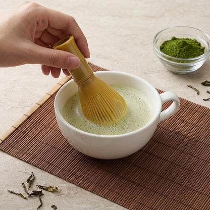 LemonRoad 4 Pcs Plastic Matcha Whisk, Reusable Resin Japanese Chasen Matcha Stirrer Gifts, Ideal for Daily Use, Travel, and Gift Giving