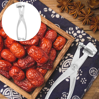UPKOCH Professional Cherry Pitter Core Remover Metal Olive Corer Sturdy Kitchen Fruit Seed Remover Tool for Daily Use and Home Cooking
