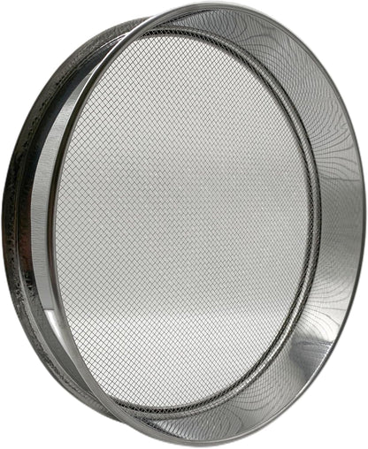 Soil Sieve for Garen -12 inches Soil Sifter for Rocks Compost-Sifting pan (1/8”Mesh Screen)
