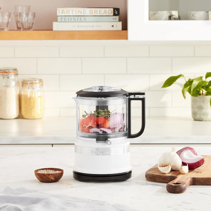 KitchenAid 3.5 Cup Food Chopper KFC3516CU, Contour Silver