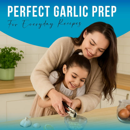 Creative Kitchen Garlic Press, Manual Kitchen Tool, 22.5 cm
