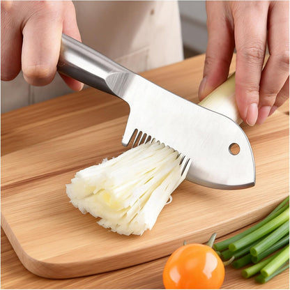 Stainless Steel Multi-purpose Julienne Peeler,Vegetable Julienne Slicer With Handle and Hanging Hole(2pcs)