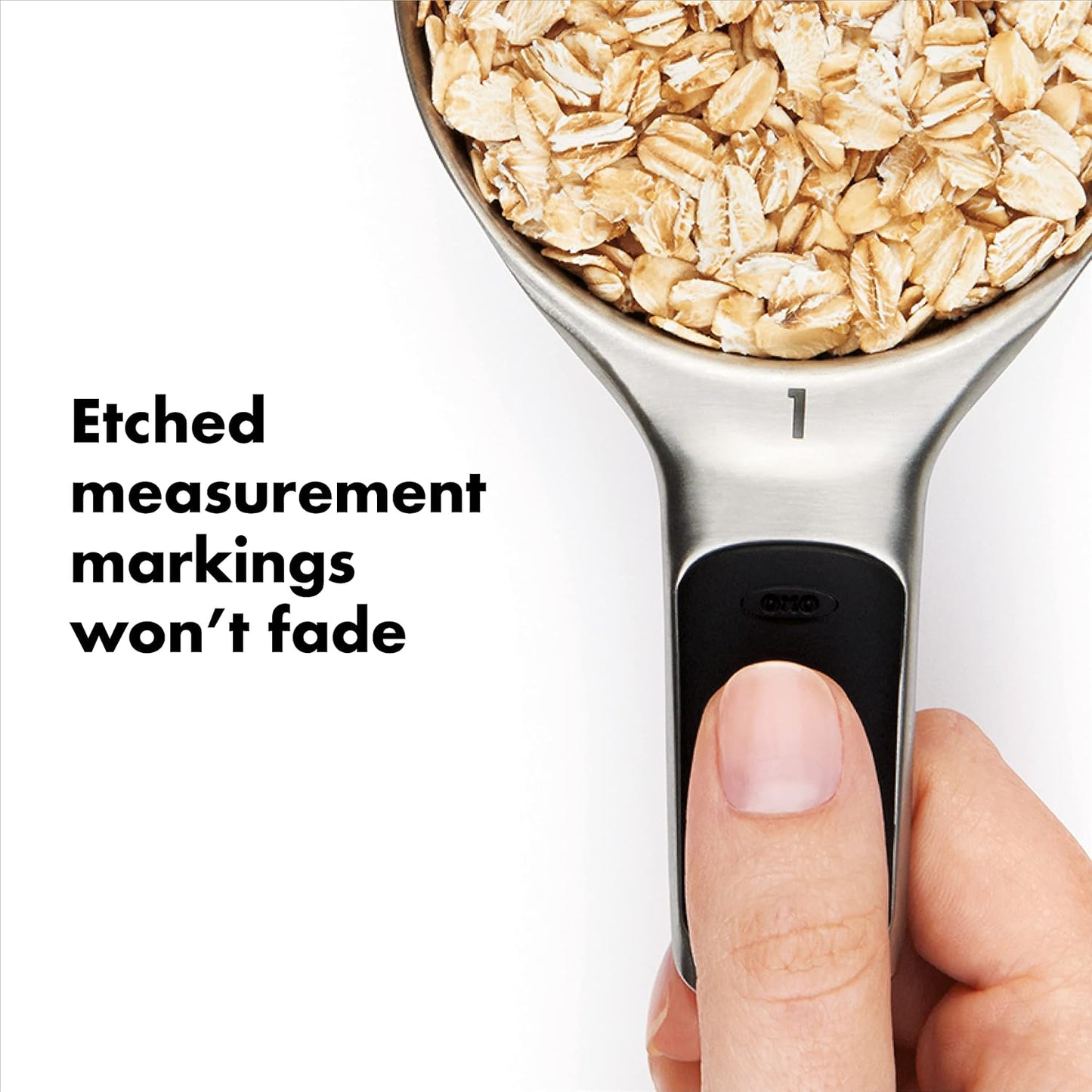 OXO Good Grips 4 Piece Stainless Steel Measuring Spoons with Magnetic Snaps