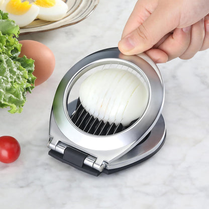 New Star Foodservice 36459 Commercial Grade Aluminum Egg Slicer, Mushroom Slicer with Stainless Steel Wire (Hand Wash Only)