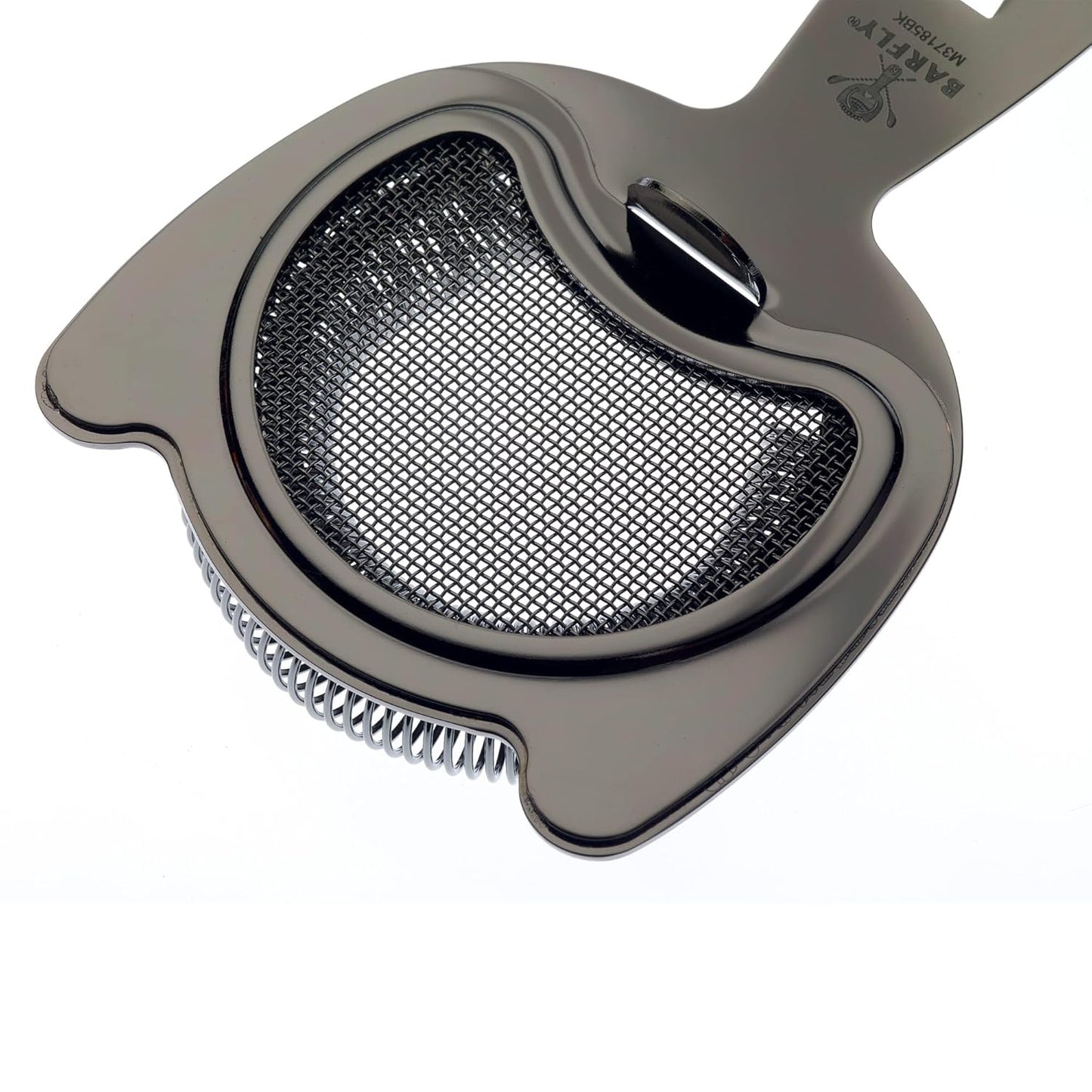 Barfly Fine Mesh Spring Strainer, Black