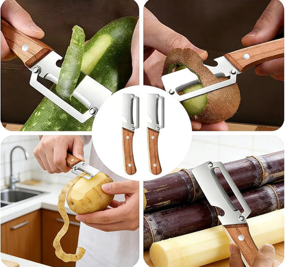 Multi-Functional Vegetable Peeler for Kitchen,2 in 1 Multi Functional Vegetable Peele,for Fruit Apple Potato Pumpkin Papaya Zucchini