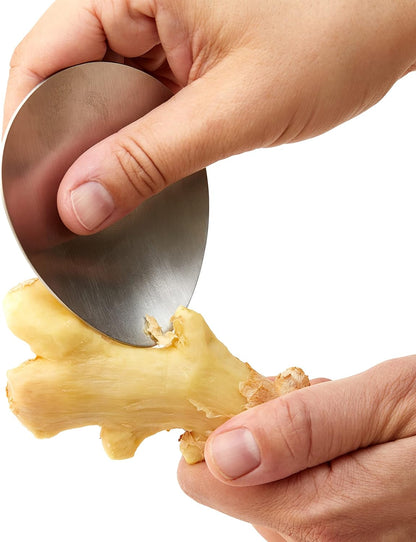 Chef'n Peel 'n Grate Ginger Peeler and Grater,Green