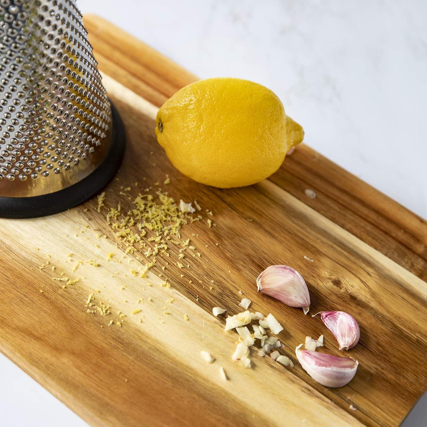 Rae Dunn Everyday Collection Multifunction Grater- Stainless Steel Grater and Zester for Cheese, Spices, Vegetables, Cream