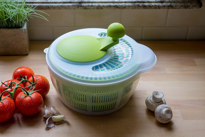 Westmark Germany Vegetable and Salad Spinner with Pouring Spout (Red)