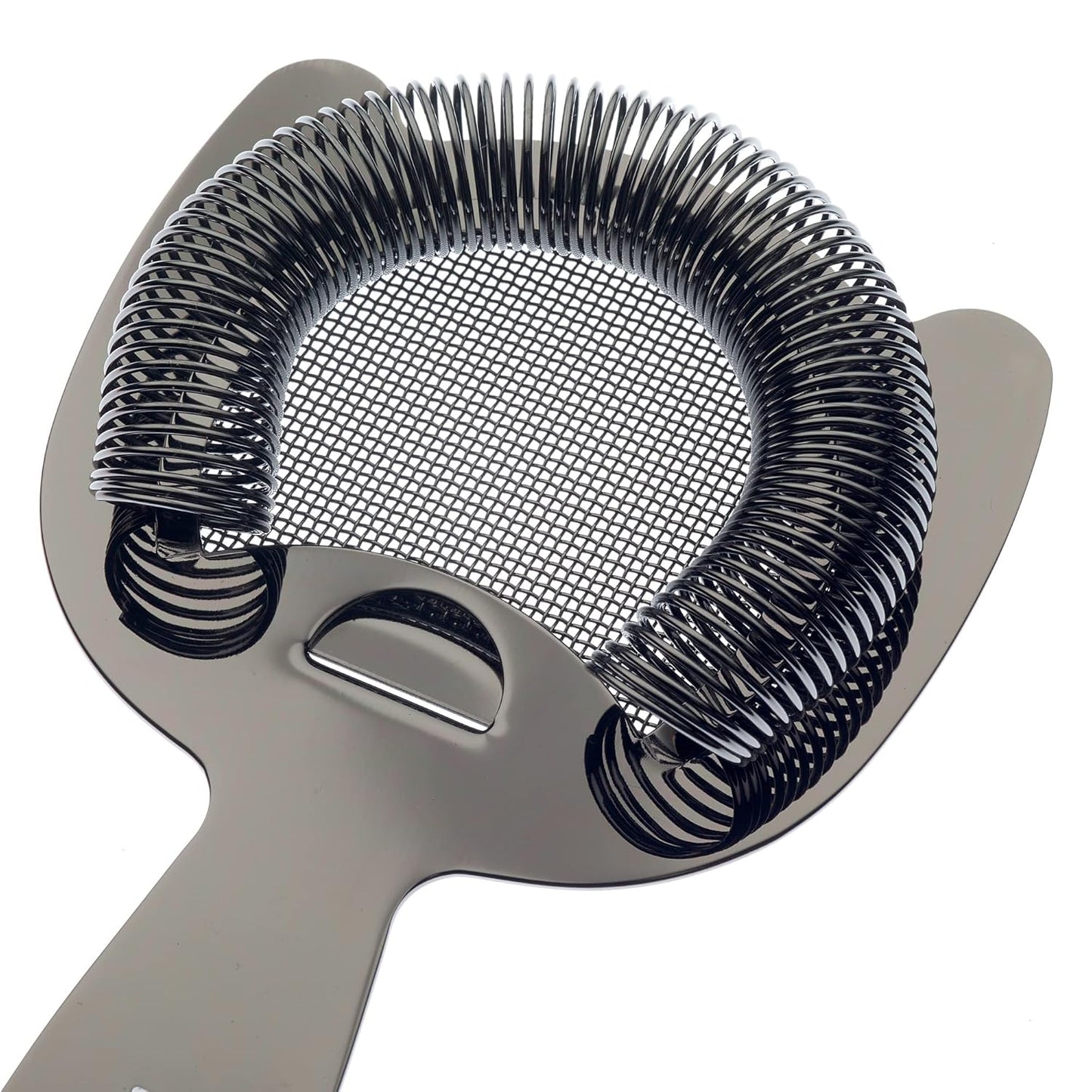 Barfly Fine Mesh Spring Strainer, Black