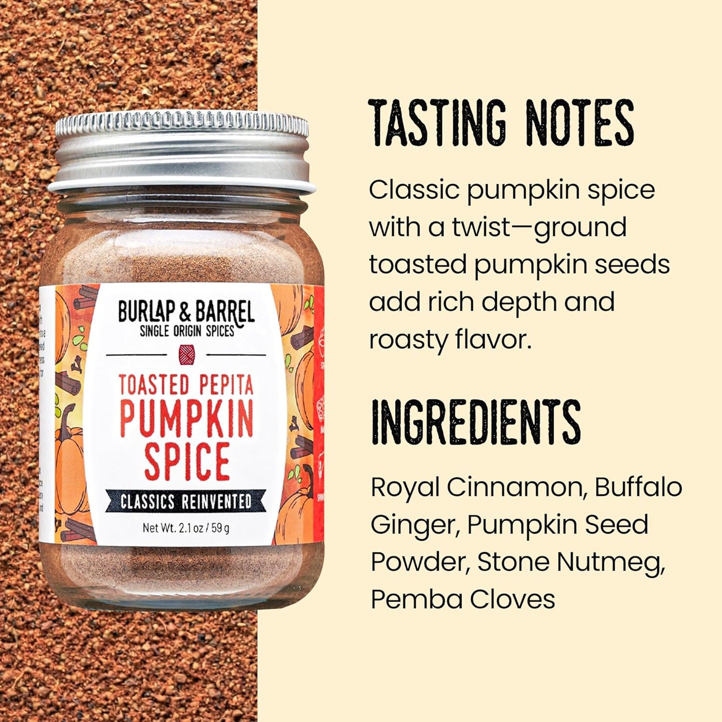 Burlap & Barrel Black Garlic Powder – Rich, Savory Flavor – Perfect for Roasted Proteins & Vegetables – Black Garlic Seasoning – As Seen On Shark Tank - 2.2oz Jar