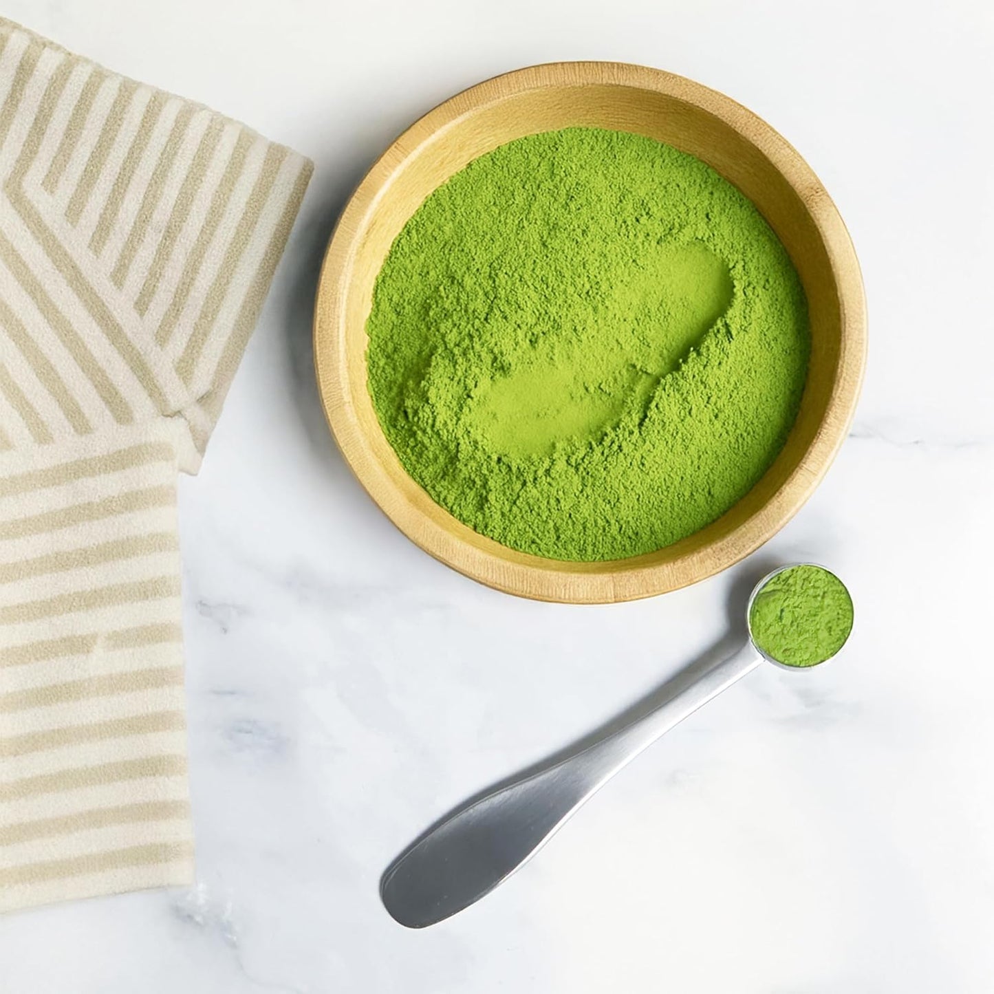 BlendWell Stainless Steel Matcha Spoon, 1 Gram Measuring Spoon for Matcha Powder, Durable and Dishwasher Safe