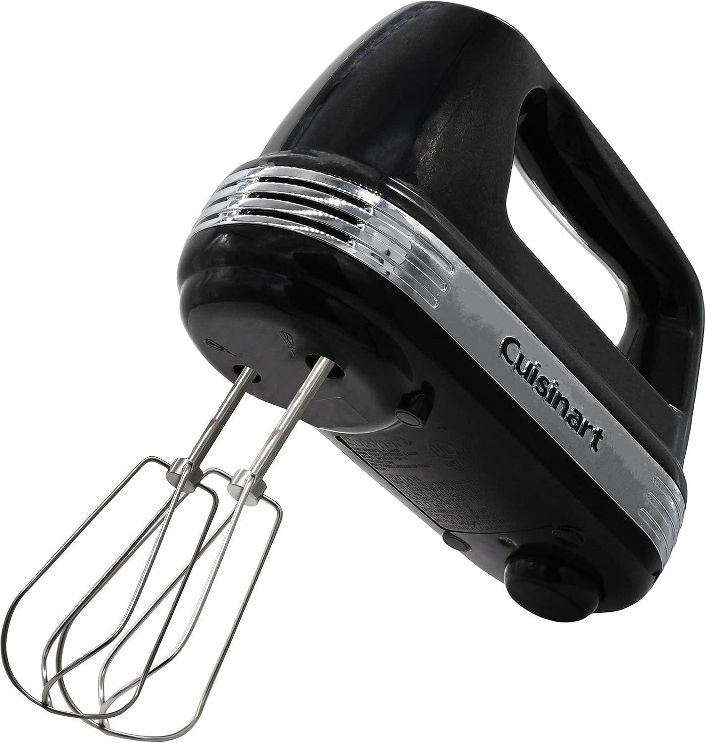 Cuisinart Power Advantage Plus 9-Speed Hand Mixer, 220W Motor, Electric Mixer with Dishwasher-Safe Beaters, Storage Case, HM-90BCS, Brushed Chrome