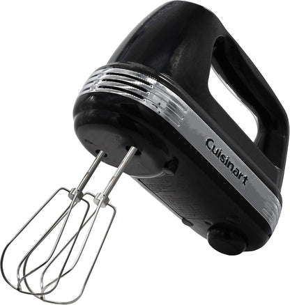 Cuisinart Power Advantage Plus 9-Speed Hand Mixer, 220W Motor, Electric Mixer with Dishwasher-Safe Beaters, Storage Case, HM-90BCS, Brushed Chrome