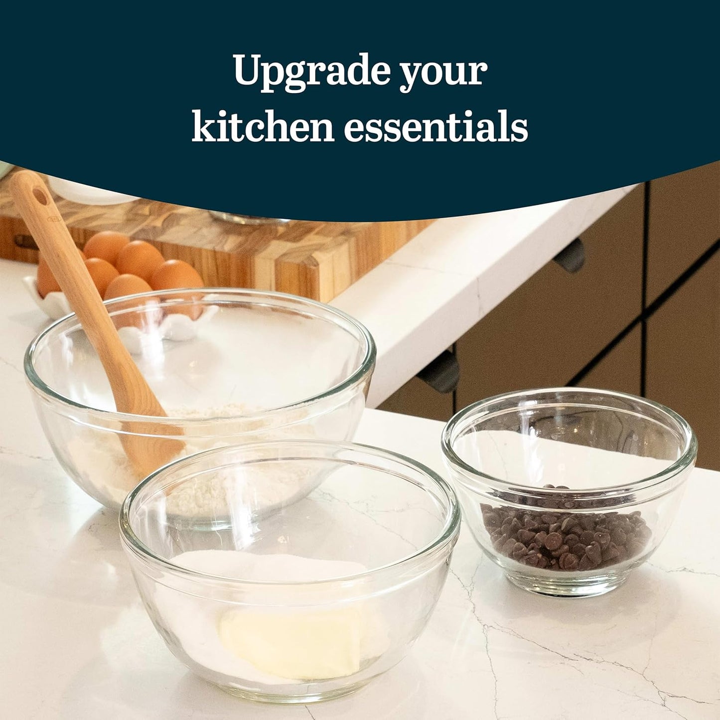 Libbey Small Glass Prep Bowls with Lids, Set of 8, 6.25 oz Small Bowls- Ideal for Leftovers, Meal Prep & Dips, Durable & Dishwasher Safe