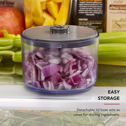 KitchenAid Manual Food Chopper, 3.8 Cup, Black