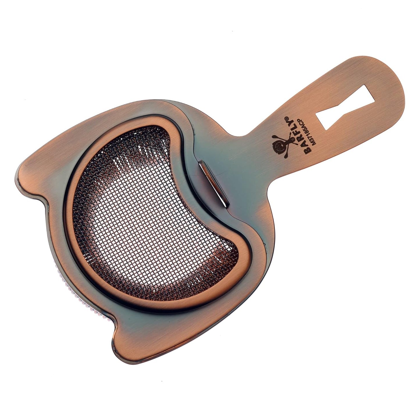 Barfly Fine Mesh Spring Strainer, Black