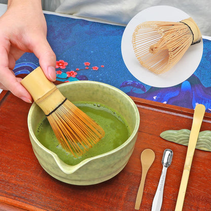 Maredash Matcha Whisk Set,Matcha Whisk,Matcha Set,Bamboo Whisk,Matcha Kit,Chasen Matcha Stirrer,Made from 100% Natural Bamboo,Durable and perfect for making matcha tea