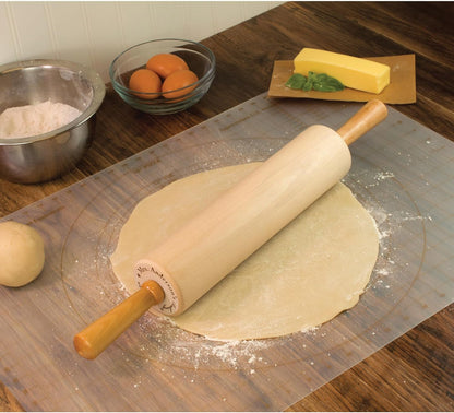 Mrs. Anderson’s Baking Rolling Pin Rings, Non-Stick Silicone, Set of 4 Ring Depths